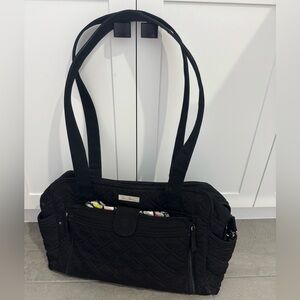 Black Vera Bradley Diaper Bag